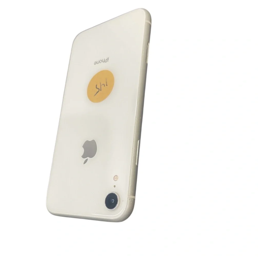iPhoneXR Housing Back Replacement Rear Camera Silver W Small Parts OEM Grade AB